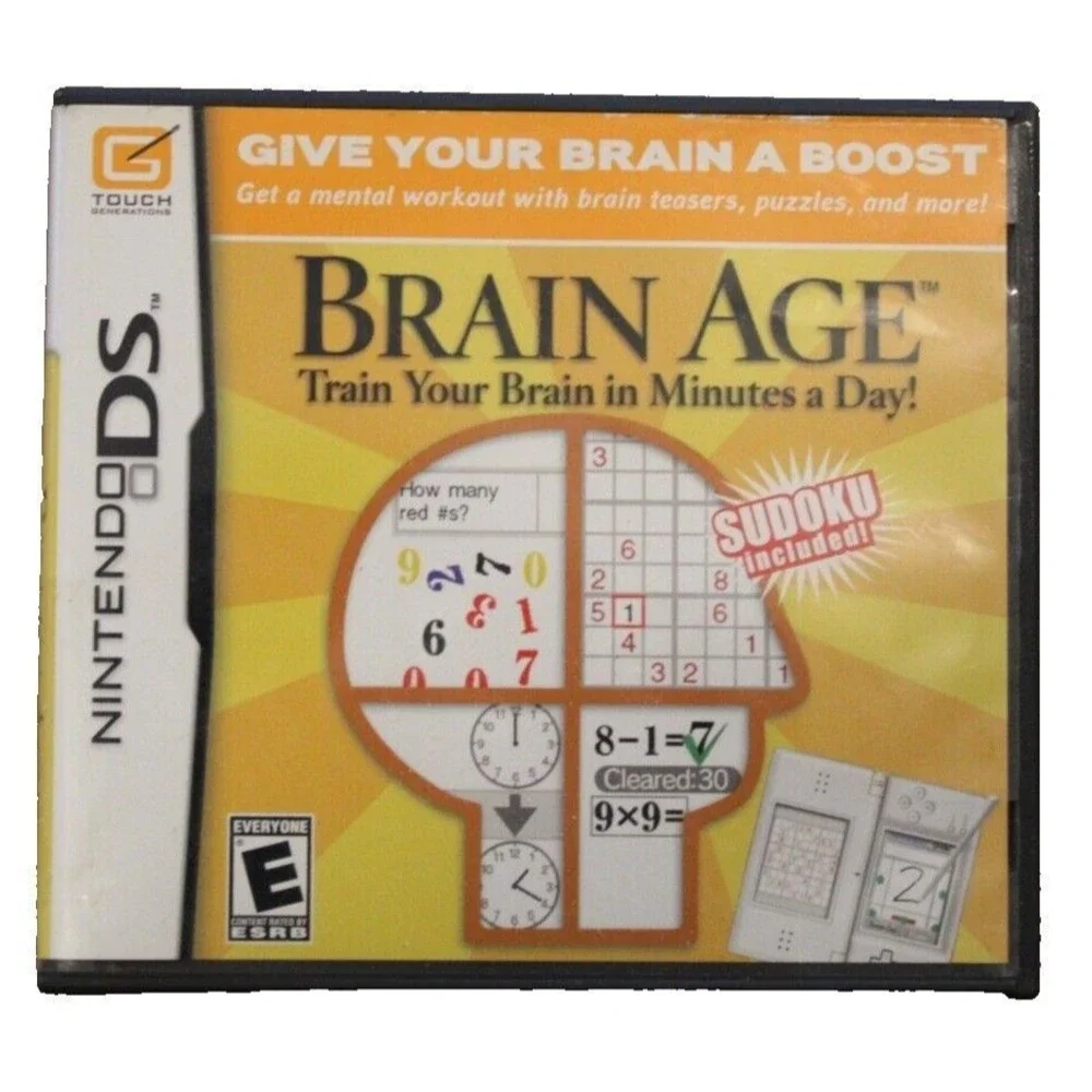 Brain Age: Train Your Brain in Minutes a Day! (Nintendo DS, 2006)